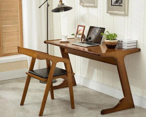 Bamboo Simple Computer Table Set