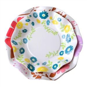 Diposable composteerbare kleurrijke papieren borden